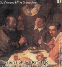 St. Vincent 2004 - Hermitage Art - Souvenir Stamp Sheet - Scott #3416 - MNH