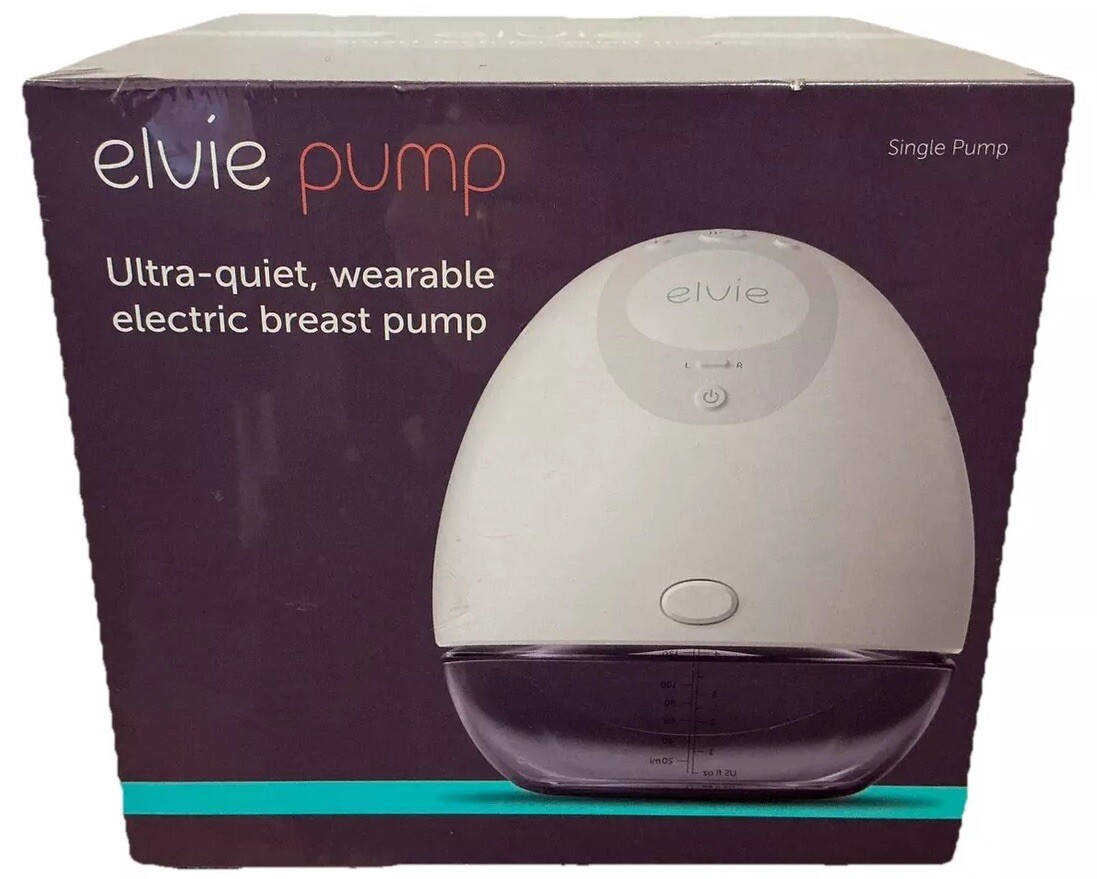Elvie Wearable Single Electric Breast Pump Ultra Quiet, Smart, Responsive - NEW