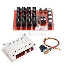 Controllo velocità motore 10-50V 60A PWM HHO RC regolatore 12V 24V 48V 3000W con custodia