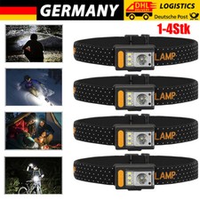LED Stirnlampe USB-C Wiederaufladbar Rotlicht...