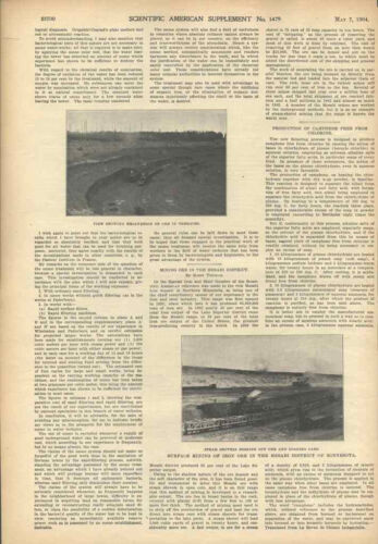 1904 Ore Mining Mesabi District Mines Minnesota Illustrated History Geology