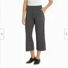 SENTIMENTAL NEW YORK WOMEN'S SOFT TOUCH PULL ON CAPRI PANTS(SMOKE GRAY M )NWT