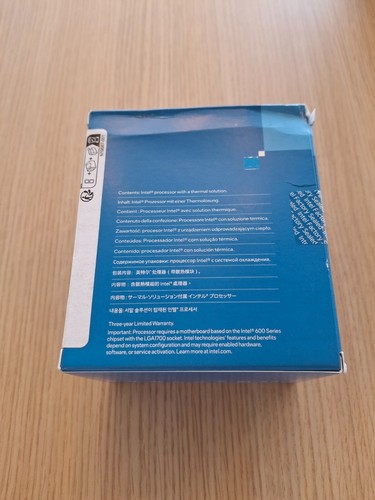 Intel Core i5-12400F Processor box (4.4 GHz, 6 Cores, LGA 1700) - Pack. dented - Picture 3 of 3