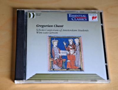 Gregorian Chant - Schola Cantorum of Amsterdam Students Wim van Gerven