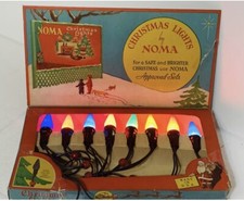 VINTAGE CHRISTMAS LIGHTS BY NOMA 1936 110