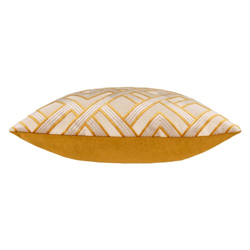 Henley Velvet Jacquard Cushion Covers Paoletti. Choose from 4 colour ways - Picture 7 of 11