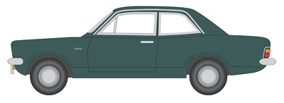 OO Stärke Oxford Druckguss 1:76 76HB005 Kiefernholz Grün Vauxhall