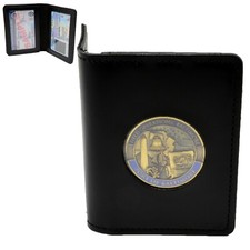 Perfect Fit Challenge Coin Holder Double ID Case License Credit Card Military