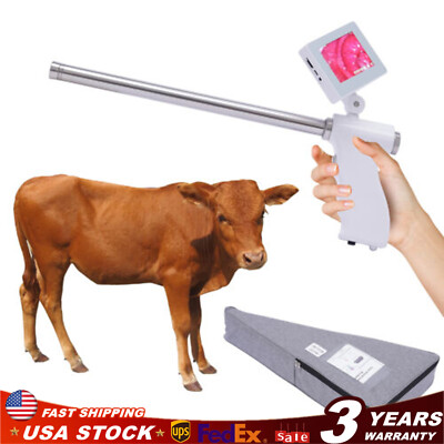 Visual Insemination Gun Cattle Cows for Livestock Artificial Insemination Kit HD