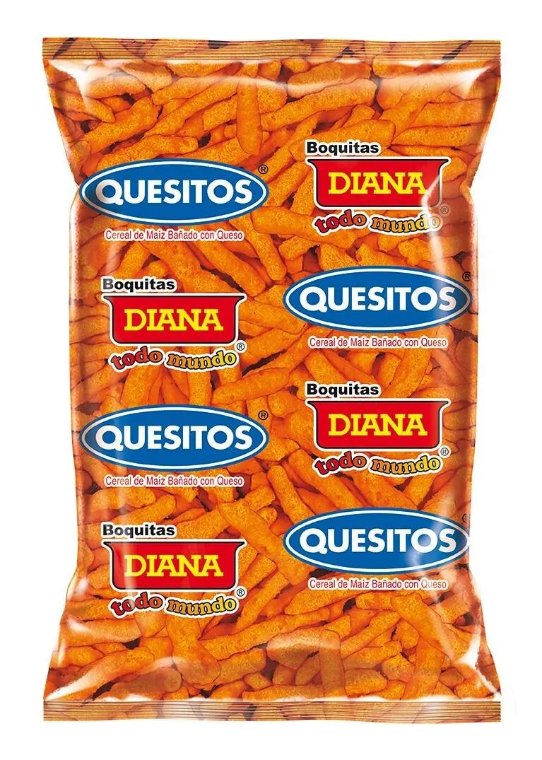 Pounding Præsident afspejle 4 PACK CHEESTEENS CHEESE COVERED FLAVORED SNACK/ QUESITOS DIANA | eBay