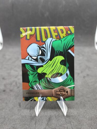 2021-2022 Marvel Spider-Man Metal Universe PROWLER High Series FX Gold #166 - Picture 1 of 2