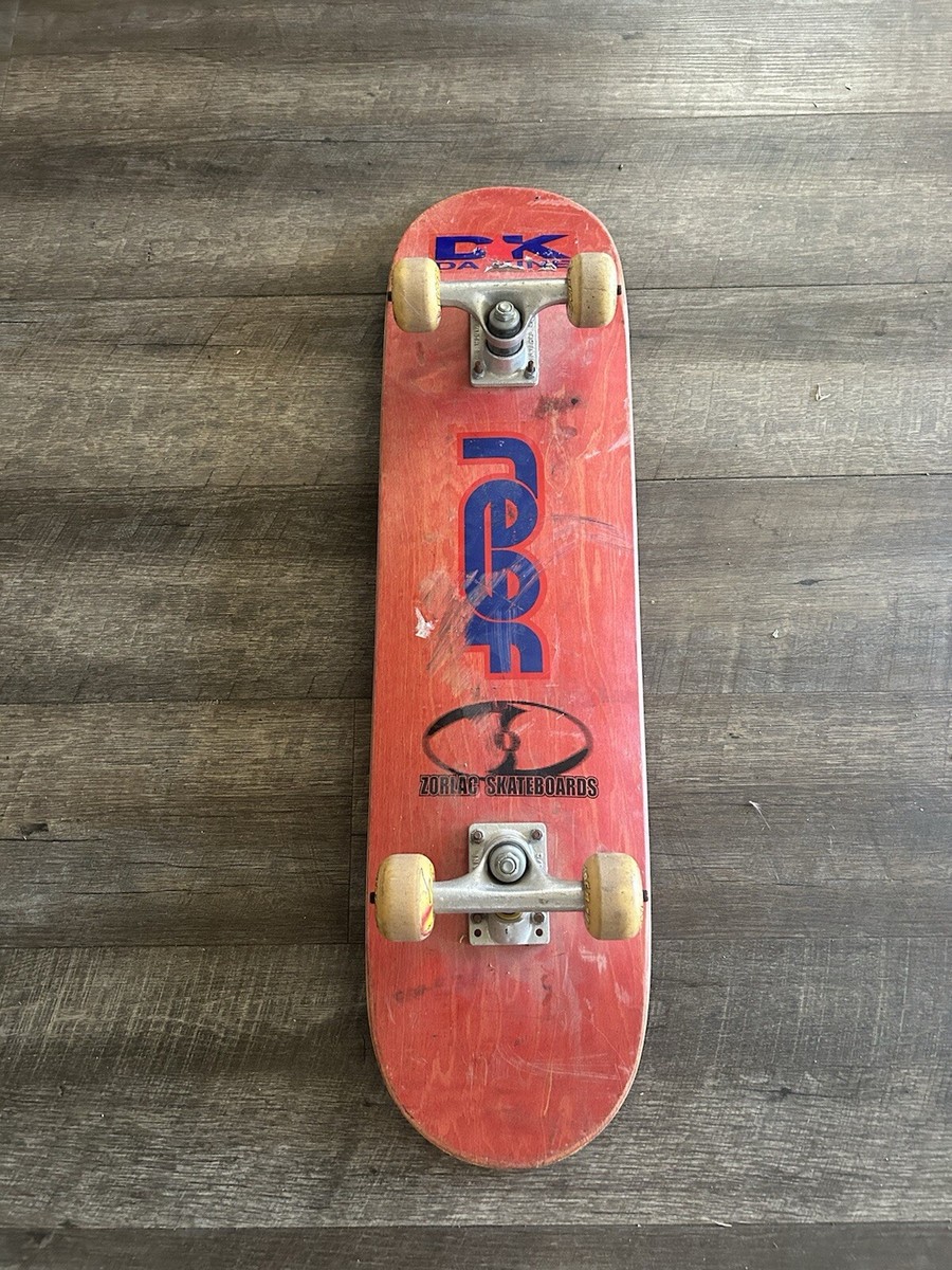 Zorlac Red Stain Complete Skateboard Invader Trucks Brigade