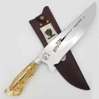 Faca Cuchillo Sniper Para Presente Grande Doma Crioula 3 Modelos Aço inox