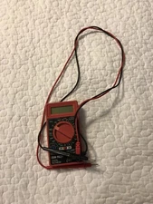 CEN-TECH 7 FUNCTION MULTIMETER BRAND Red Black Item 98025 Electric Tool