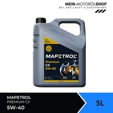 Mapetrol C3 5W-40 VW 505 01 505 00 Mercedes MB 229.51 229.31 5 Liter Mapetrol C3 5W-40 VW 505 01 505 00 Mercedes MB 229.51 229.31 5 Liter