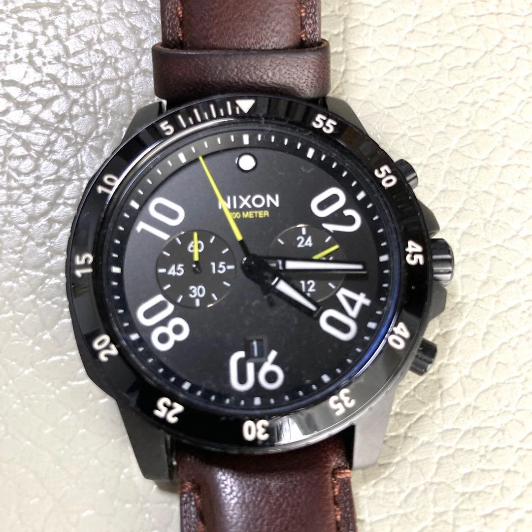 NIXON THE RANGER CHRONO LEATHER WPI85K