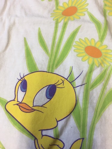 Maillot De Foot Vintage Rare Barcelona Looney Tunes Avec Tweety - Taille L - Occasion