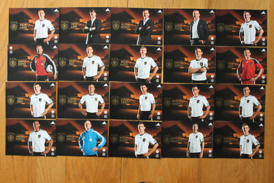 20 Autogramkarten DFB AK WM 2010 FC Bayern München Nationalmannschaft BVB HSV !!