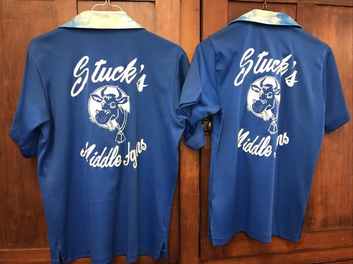 Vintage Hilton Bowling Shirts Mens M 