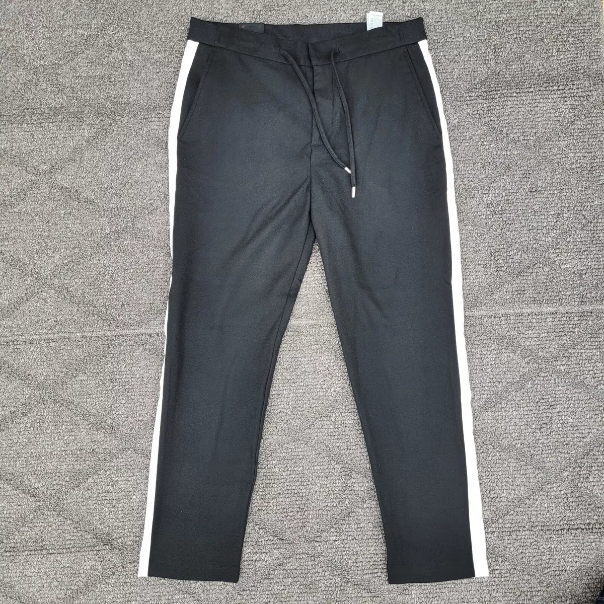 Carrot fit cheap pants zara