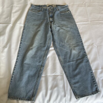 Levi's 560 Men's Comfort Fit Tapered Leg Jeans, Light Wash, W36 L30, Vintage