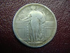1917 TY I STANDING LIBERTY QUARTER - TOUGH TO FIND ALMOST FIRST YEAR COIN