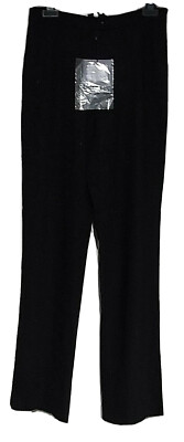 ARIA ~MILANO ITALY SMART CLASSIC BLACK FULLY GEFÜTTERT WINTER HOSE IT 42 UK 12