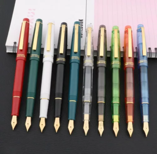 Classic Style Fountain Pen & Converter, Extra Fine Nib, Wing Sung 3001
