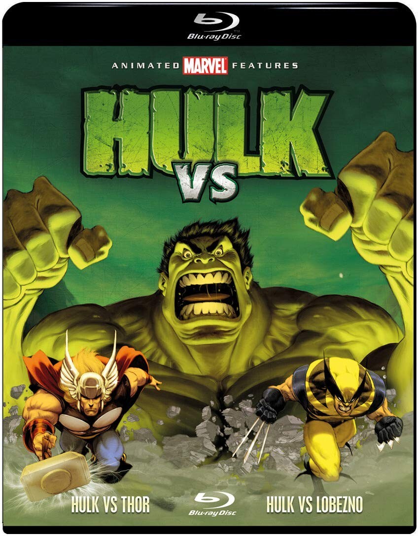 Hulk contra Thor + Hulk contra Lobezno [Blu-ray] (2008, 2009) Hulk vs. Thor + Hu