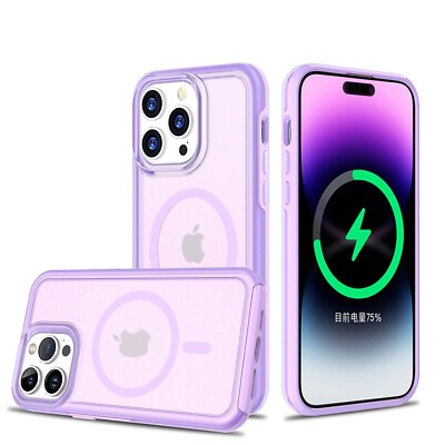 MagSafe Compatible Candy Series Hybrid Case for iPhone 14 Pro Max
