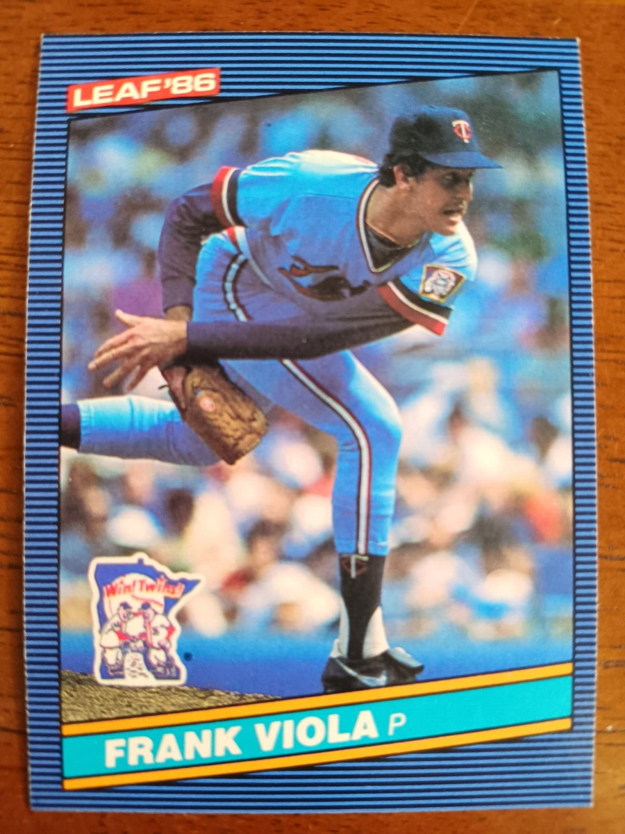 FRANK VIOLA TWINS 1986 LEAF BASEBALL CARD #126 | eBay