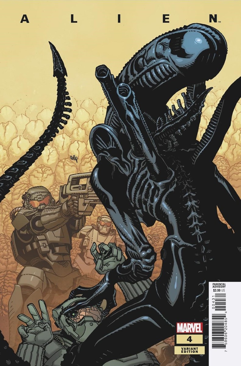 ALIEN #4 (CULLY HAMNER VARIANT)(2022) COMIC BOOK ~ Marvel