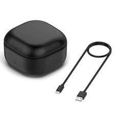 Black Charging Case Box For Samsung Galaxy Buds FE R400 Bluetooth Earbuds vv