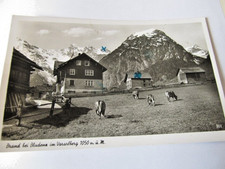 Ak, Brand bei Bludenz Voralberg 1941