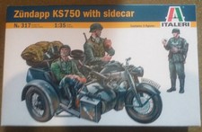FIGURINI 1/35 ZUNDAPP KS750 - ITALERI 317