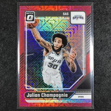 2024-25 Donruss Optic JULIAN CHAMPAGNIE Base Choice Red 26/88 #32