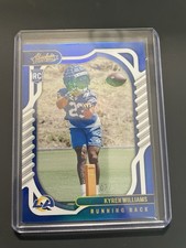2022 Absolute KYREN WILLIAMS Blue Holo Rookie Card RC #07 /50 No. 182