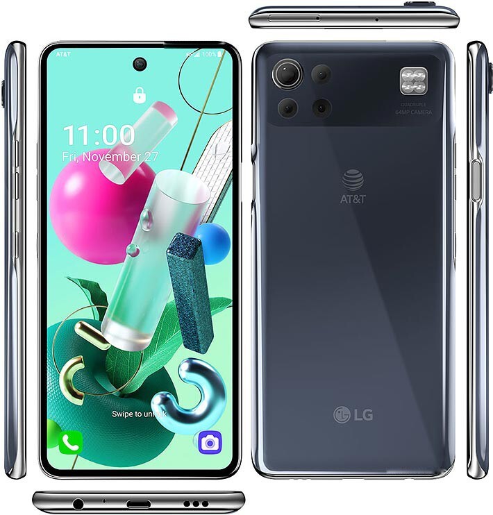 LG K92 5G LM-K920AM - 128 GB - Gray Smartphone