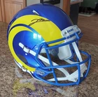 Jared Verse Signed FULL SIZE Rams Helmet -- Beckett Verified Authentic