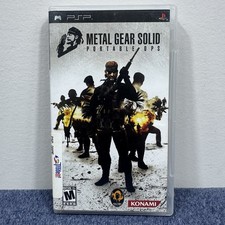 Metal Gear Solid: Portable Ops (Sony PSP) [CIB] Tested Working