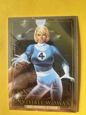 2024 Skybox Marvel Masterpieces 92 Platinum Invisible Woman #39