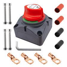 Battery Disconnect Switch 12V - 48V, Marine Battery Switch Disconnect Power Cut