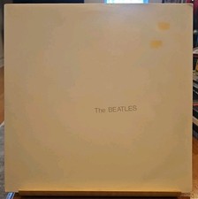 The Beatles White Album 2 LP 1976 Orange Capitol Label Winchester Vinyl - VG