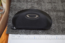 Oakley Sunglasses Ballistic Nylon Clam Shell Zippered Black - Logo CASE ONLY