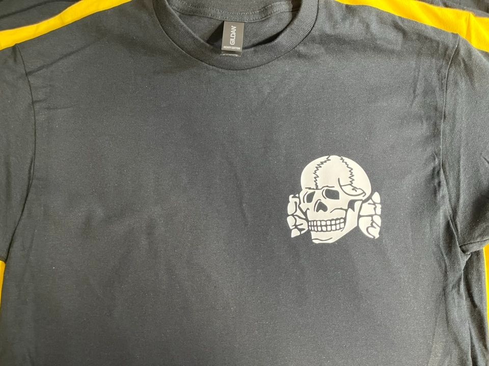 Support your local Outlaws Biker T shirt Tee Biker Motorcycle MC 15 Skull