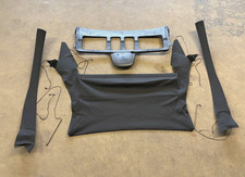 Verkleidung Cabrio Verdeck Dachhimmel Dachrahmen Abdeckung VW EOS schwarz