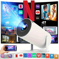 Ultra HD Projektor 200 Lumen Android 11 OS,Wifi & BT5.0