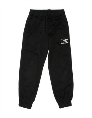 DIADORA Jungen Trainingshose Jogginghose 6-7 Jahre Small schwarz Polyester ZS11