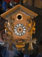 Vintage Black Forest Cuckoo Clock PARTS ONLY AS IS.