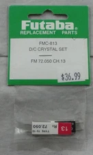 Futaba 72Mhz FM DC CH13 Transmitter/Receiver Set Crystal Channel 13 72.050Mhz